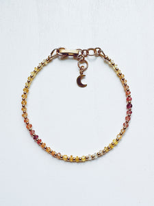Gold Fill Ombre Sapphire Bracelet - SPAGHETTII 🍝
