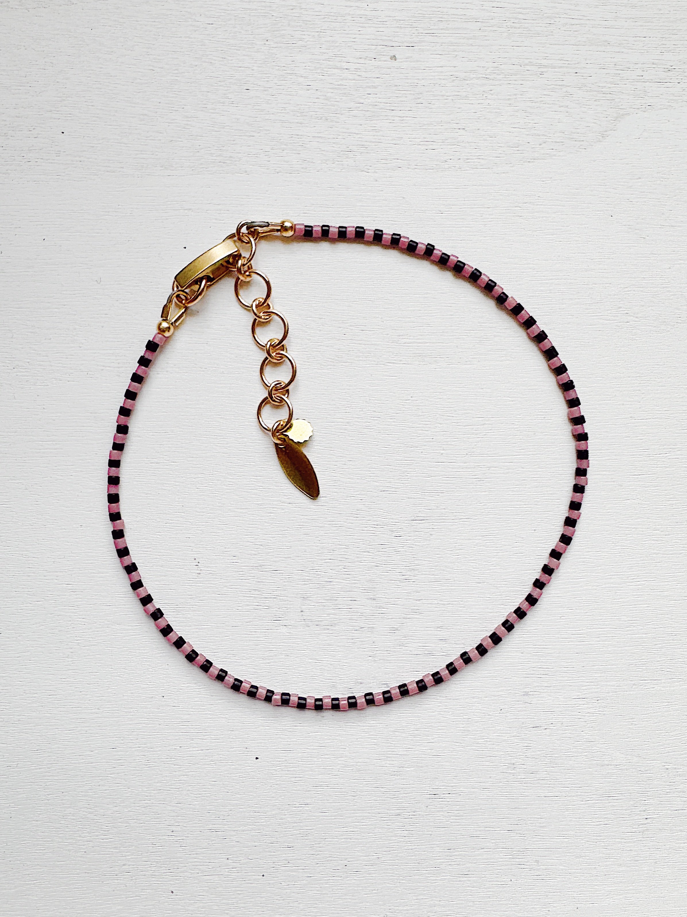 Mini Stripe Anklette - sample - pick your color :)