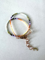Load image into Gallery viewer, beaded anklet - andromeda - 014
