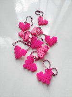 Load image into Gallery viewer, Heart Charm - hot pink
