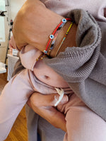 Load image into Gallery viewer, Evil Eye Bracelet - red
