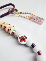 Load image into Gallery viewer, XXL Long Bag Charm - brown bear + surprize!
