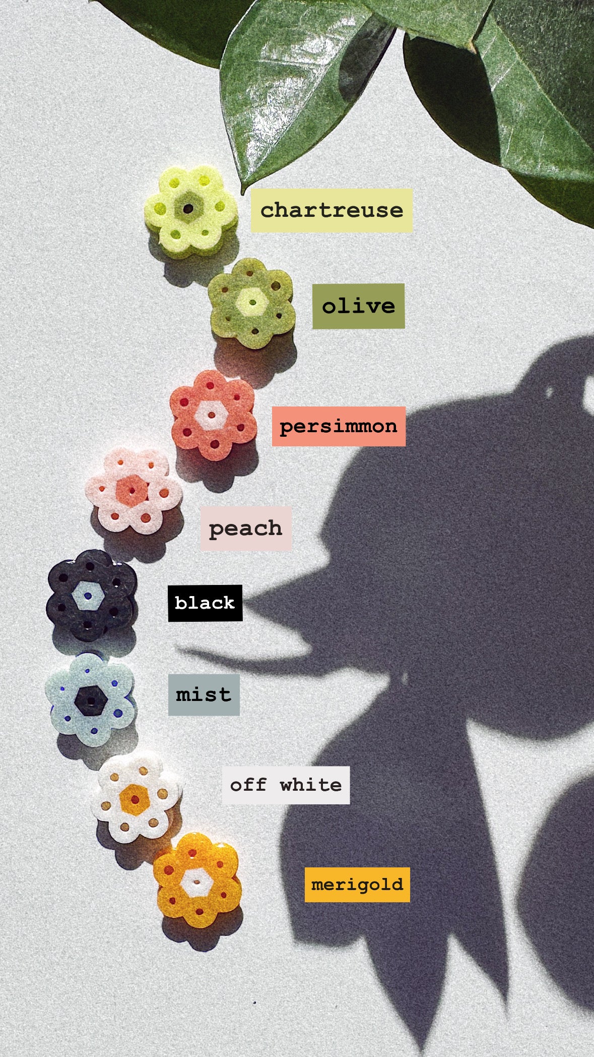 Mini Flower Charm - pick your color!
