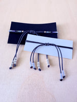 Load image into Gallery viewer, woven bracelet set of 2 - adjustable - 06
