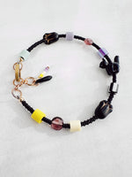 Load image into Gallery viewer, CRITTER BRACELET - black kitty - medium
