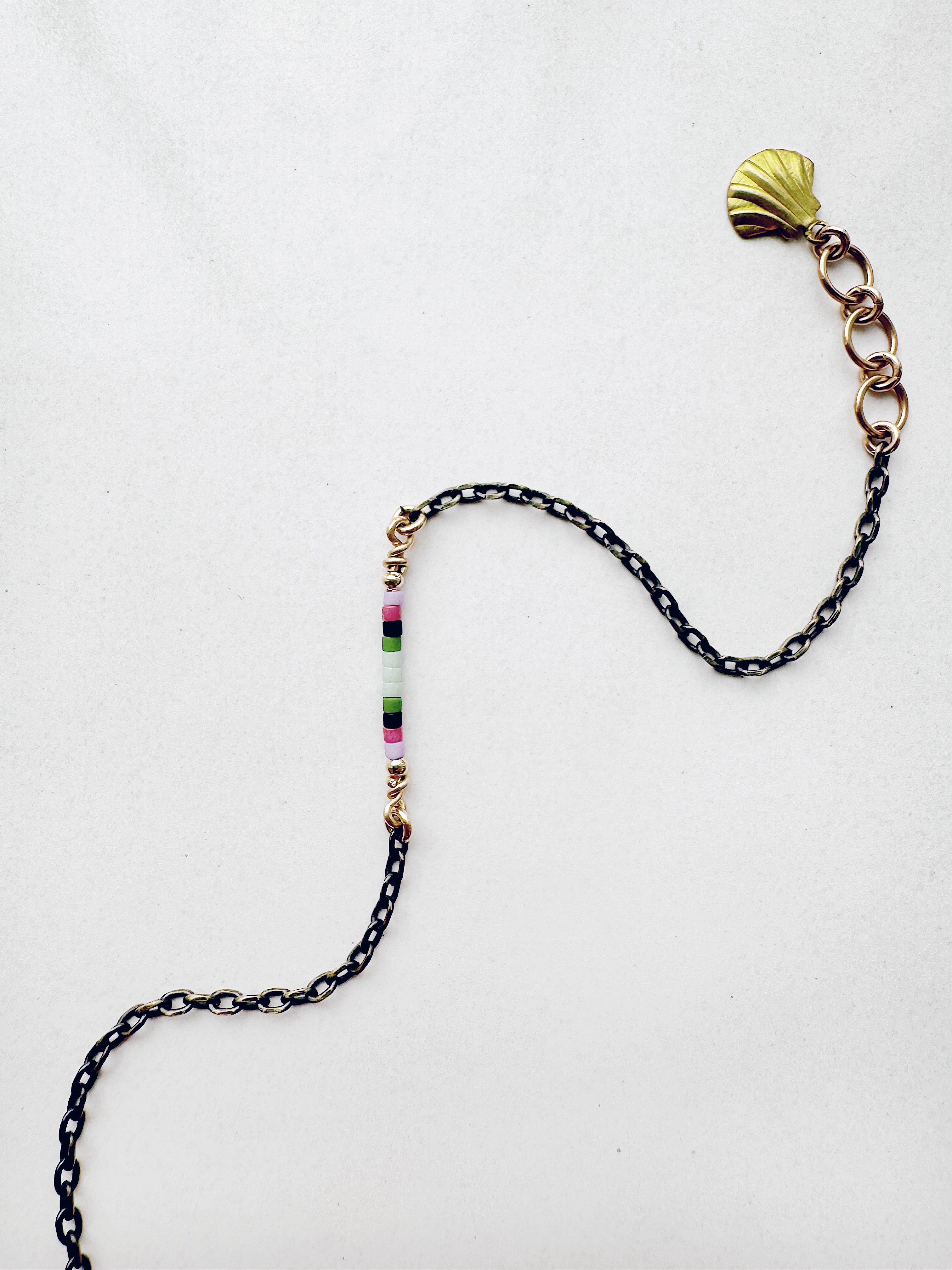 sample 035 - pixie bracelet - andromeda - medium (6.5-7.25")