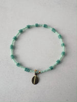 Load image into Gallery viewer, RECORD BEAD BRACELET - mint / teal
