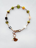 Load image into Gallery viewer, Golden ToyBox Bracelet - star - zebra / white
