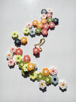 Load image into Gallery viewer, Mini Flower Charm - pick your color!

