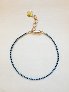 Mini Stripe Anklette - sample - pick your color :)