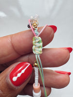 Load image into Gallery viewer, 002 : MERMAID ANKLET - andromeda - OOAK

