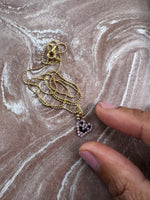Load image into Gallery viewer, Bead Chain Necklace - gold fill - 18 inches
