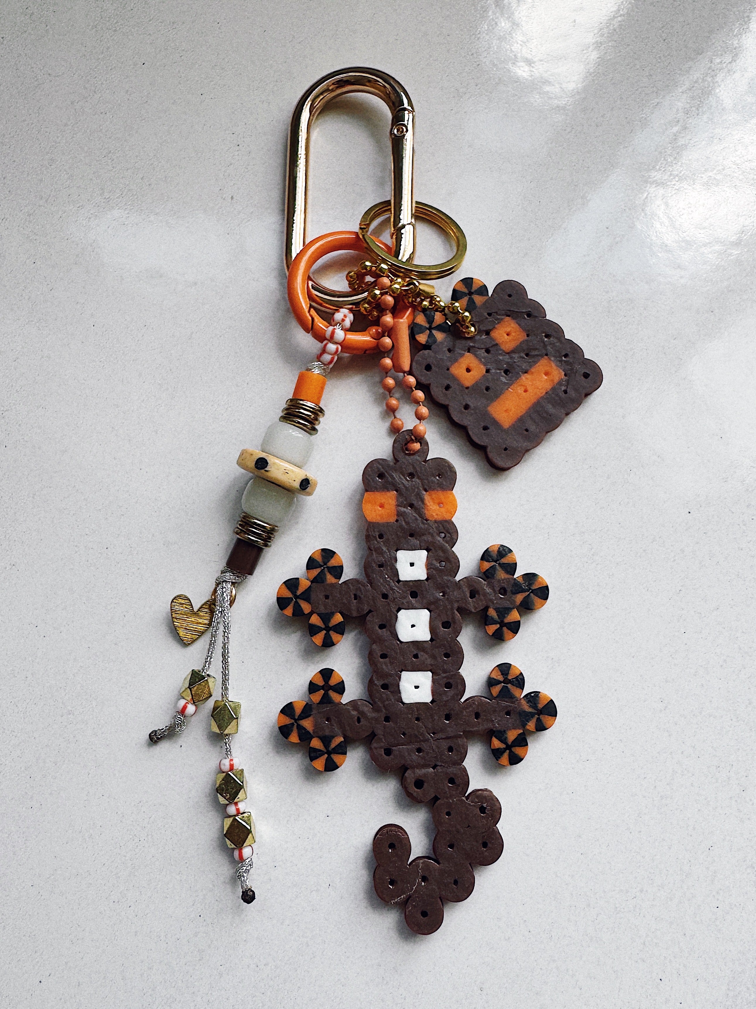 RoboLizard Bag Charm - BROWNS 🏈