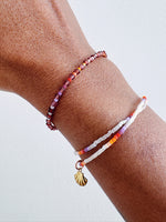 Load image into Gallery viewer, GEM GRADIENT BRACELET - Garnet / canyon - medium
