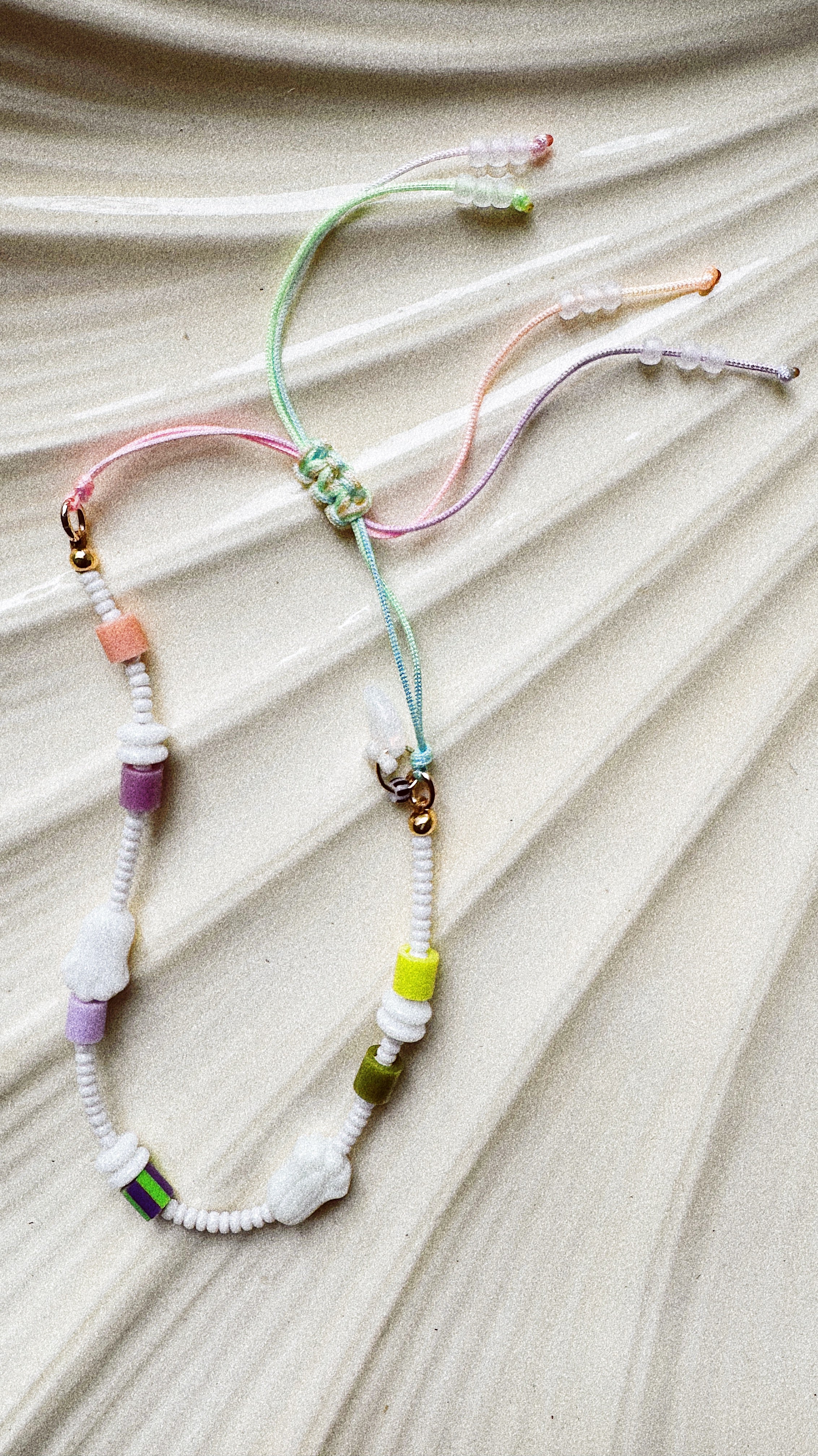002 : MERMAID ANKLET - andromeda - OOAK
