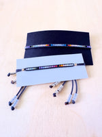 Load image into Gallery viewer, woven bracelet set of 2 - adjustable - 06
