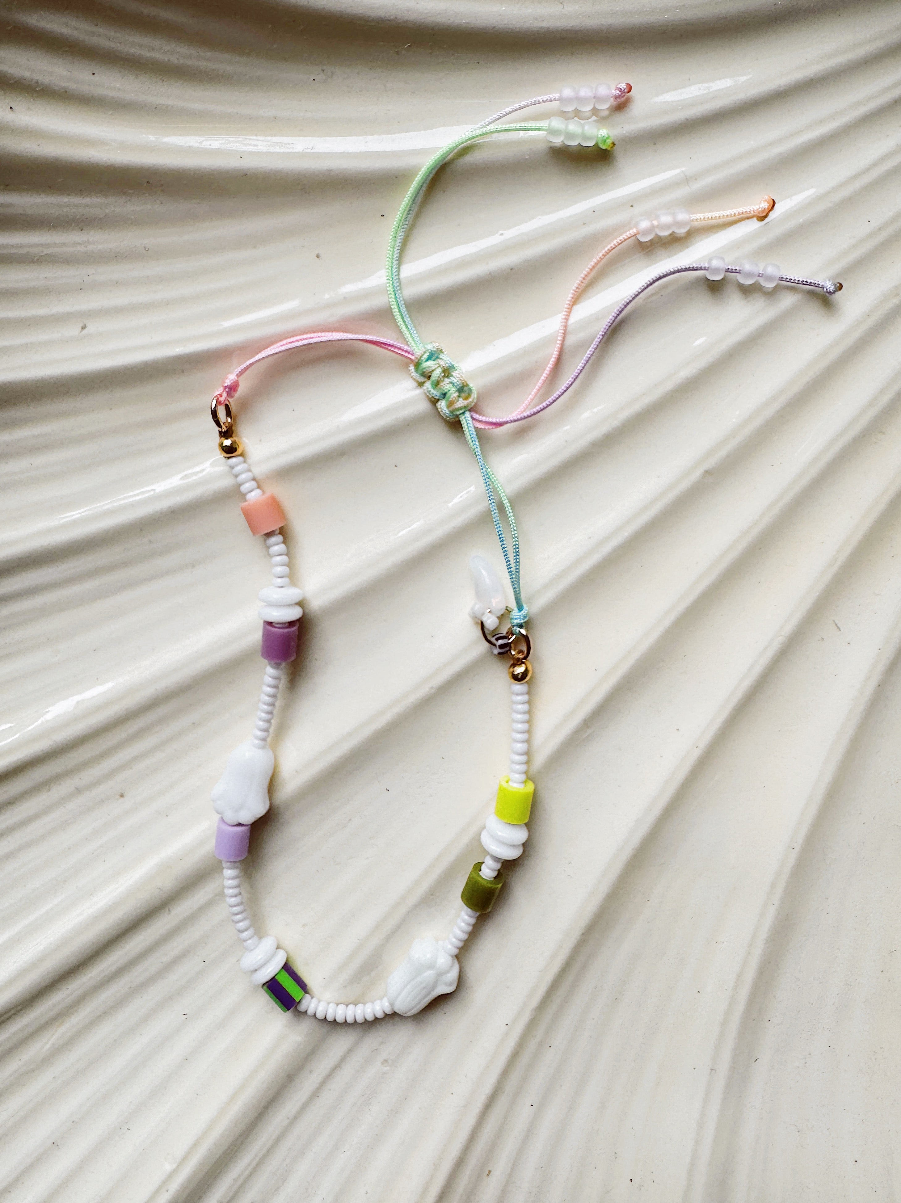 002 : MERMAID ANKLET - andromeda - OOAK