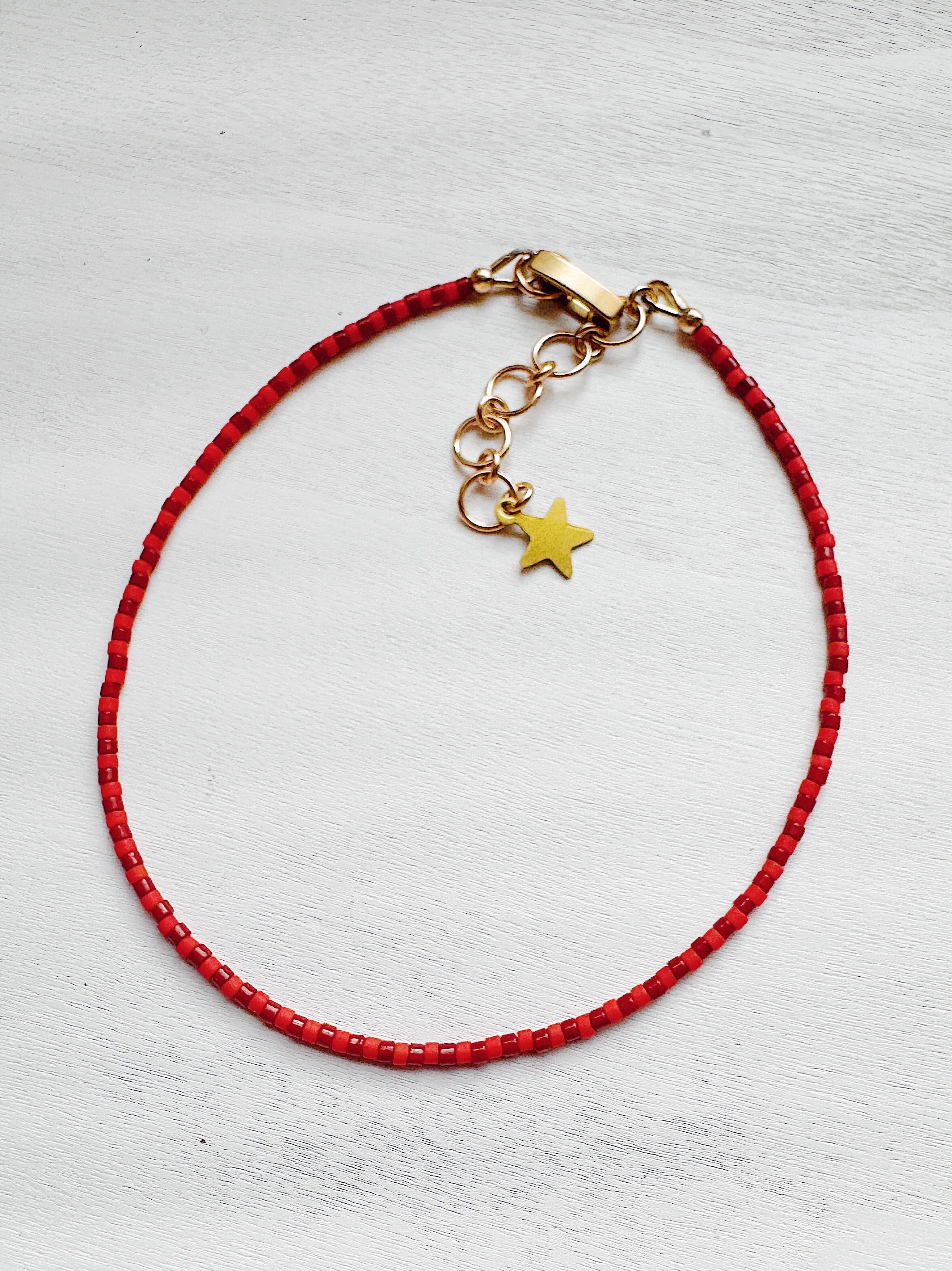 Mini Stripe Anklette - sample - pick your color :)