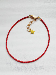Mini Stripe Anklette - sample - pick your color :)
