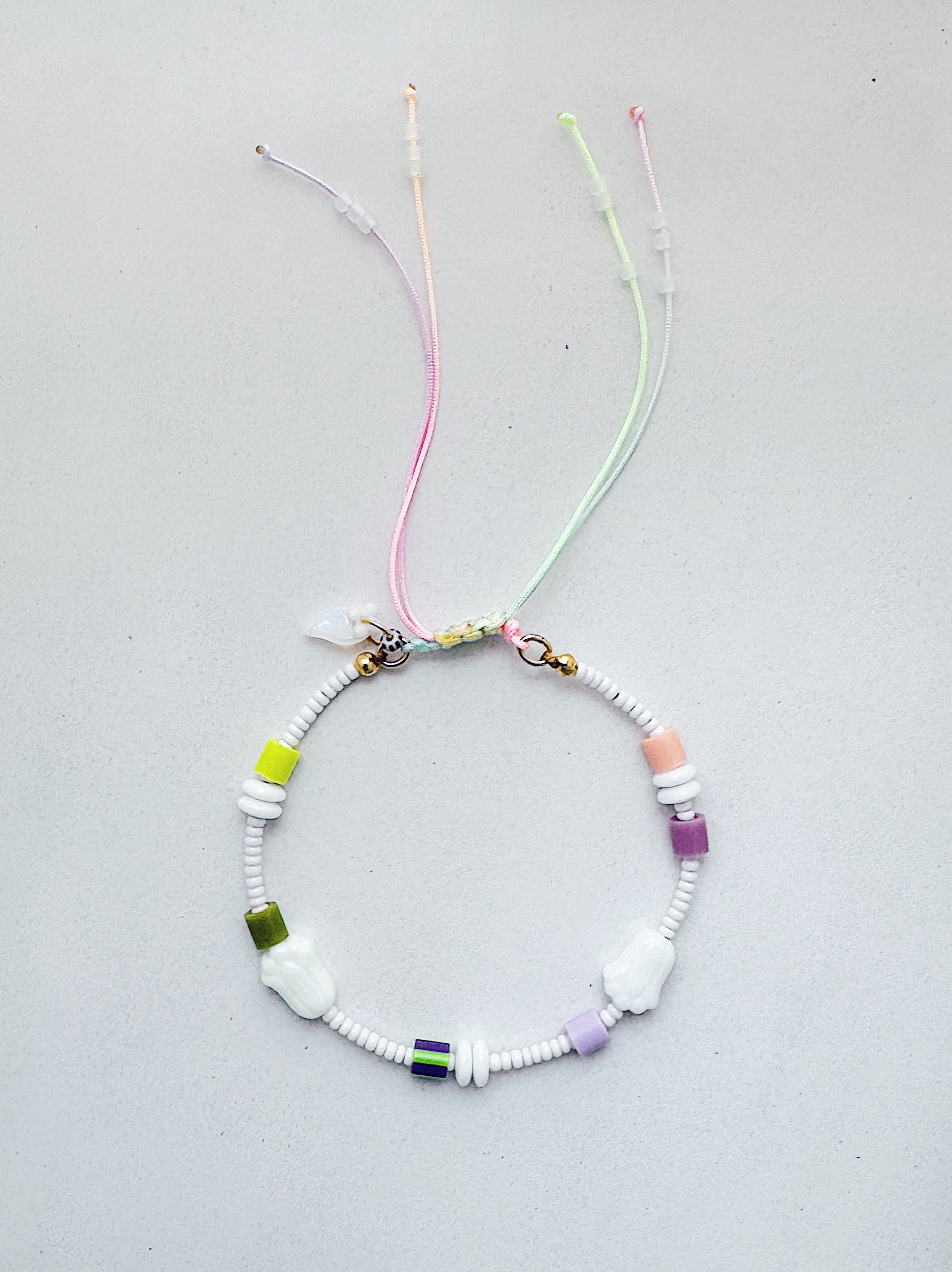 002 : MERMAID ANKLET - andromeda - OOAK