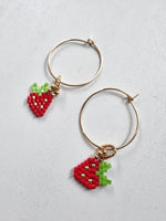 Load image into Gallery viewer, EVERYDAY HOOPS - gold fill - pick your charms
