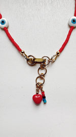 Load image into Gallery viewer, BYOB ~ Evil Eye Bracelet - single color - elastic
