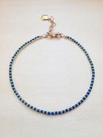 Load image into Gallery viewer, Mini Stripe Anklette - sample - pick your color :)
