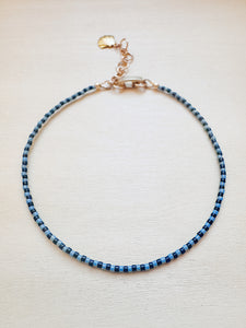Mini Stripe Anklette - sample - pick your color :)