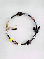 Load image into Gallery viewer, CRITTER BRACELET - black kitty - medium
