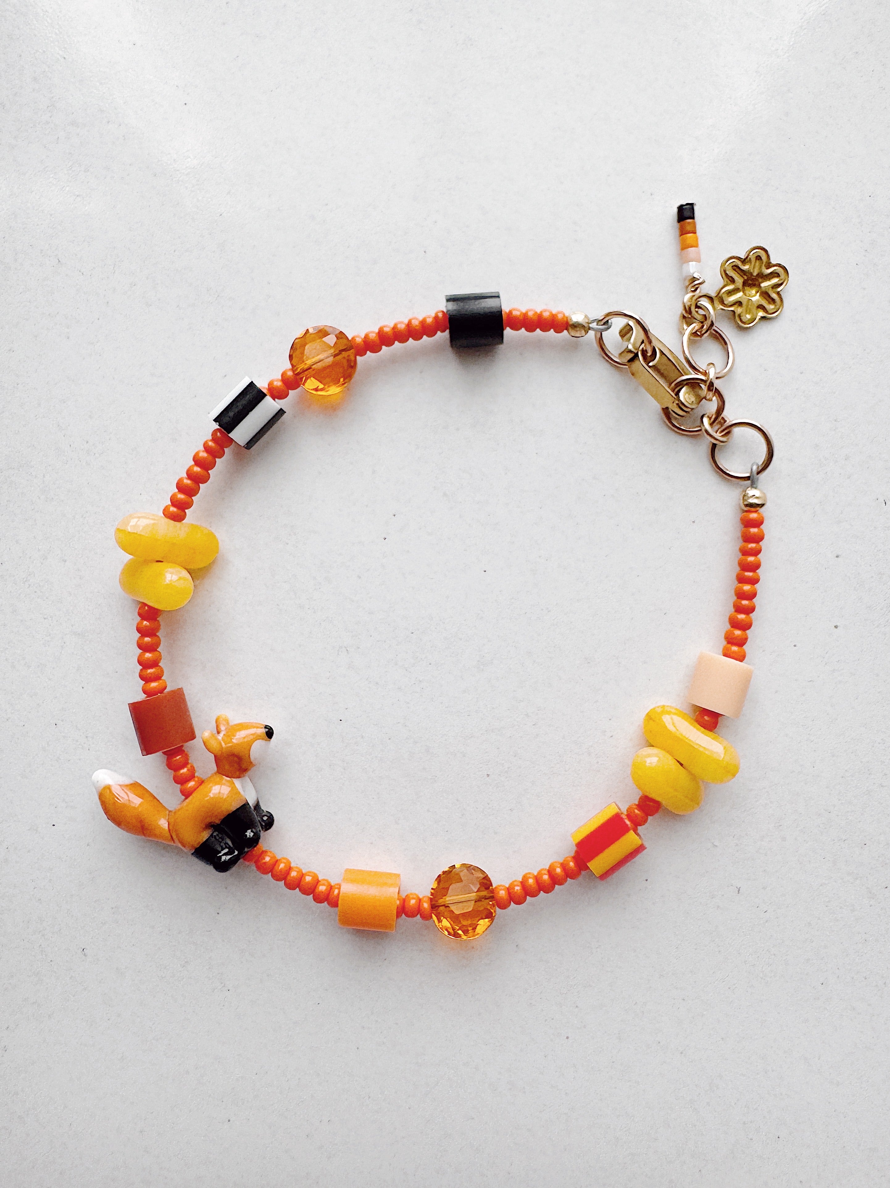 ToyBoxCritter Bracelet - orange fox 001