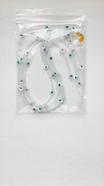 Load image into Gallery viewer, BYOB ~ Evil Eye Bracelet - single color - elastic
