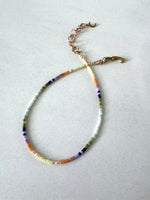 Load image into Gallery viewer, beaded anklet - andromeda - 014
