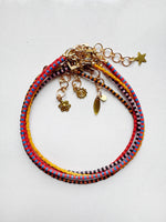 Load image into Gallery viewer, Mini Stripe Anklette - sample - pick your color :)
