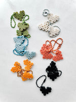 Load image into Gallery viewer, HEART CHARMS - fall colors (set of 6)
