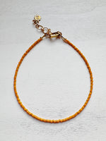 Load image into Gallery viewer, Mini Stripe Anklette - sample - pick your color :)
