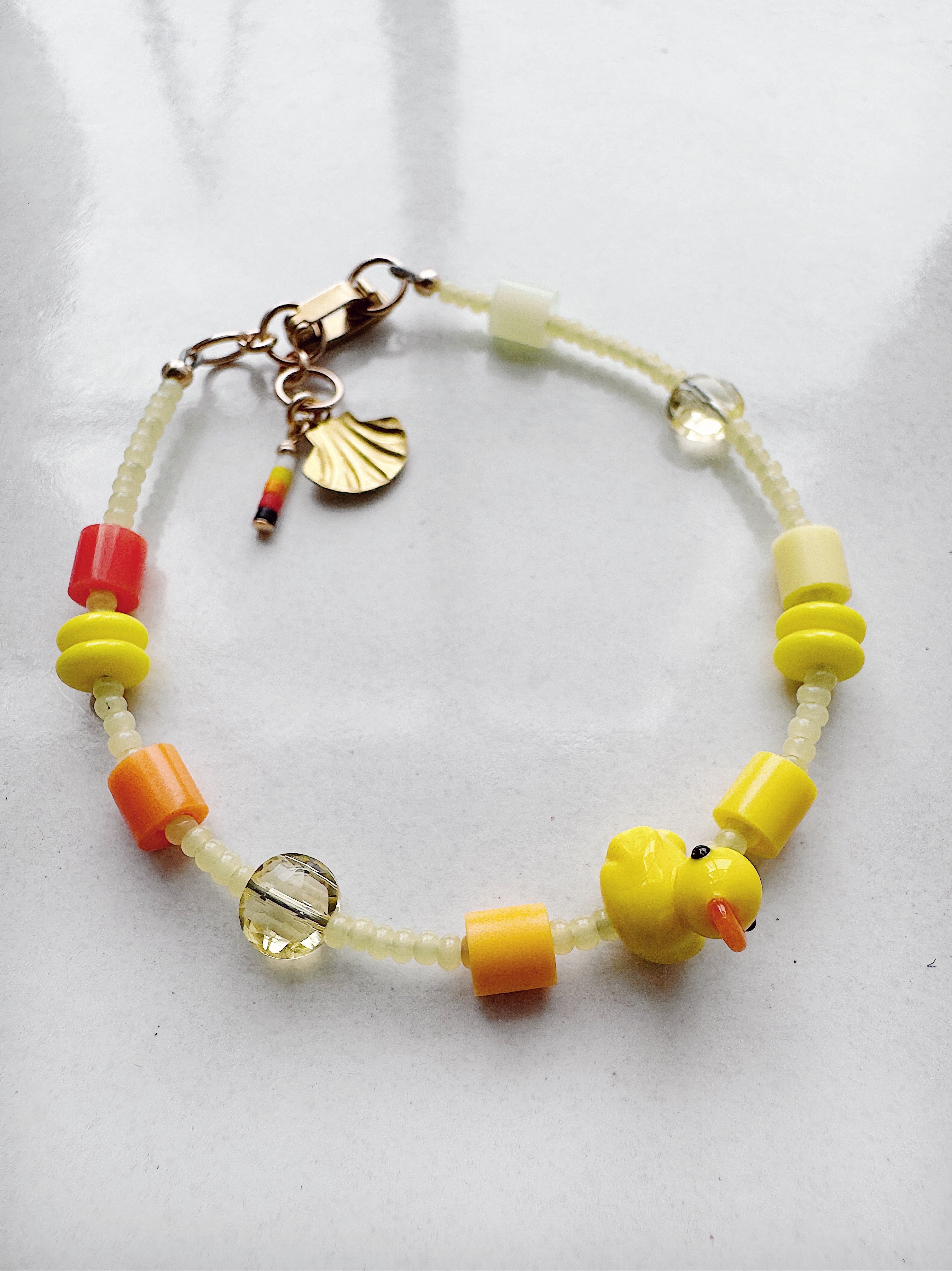 ToyBoxCritter Bracelet - yellow duck 001
