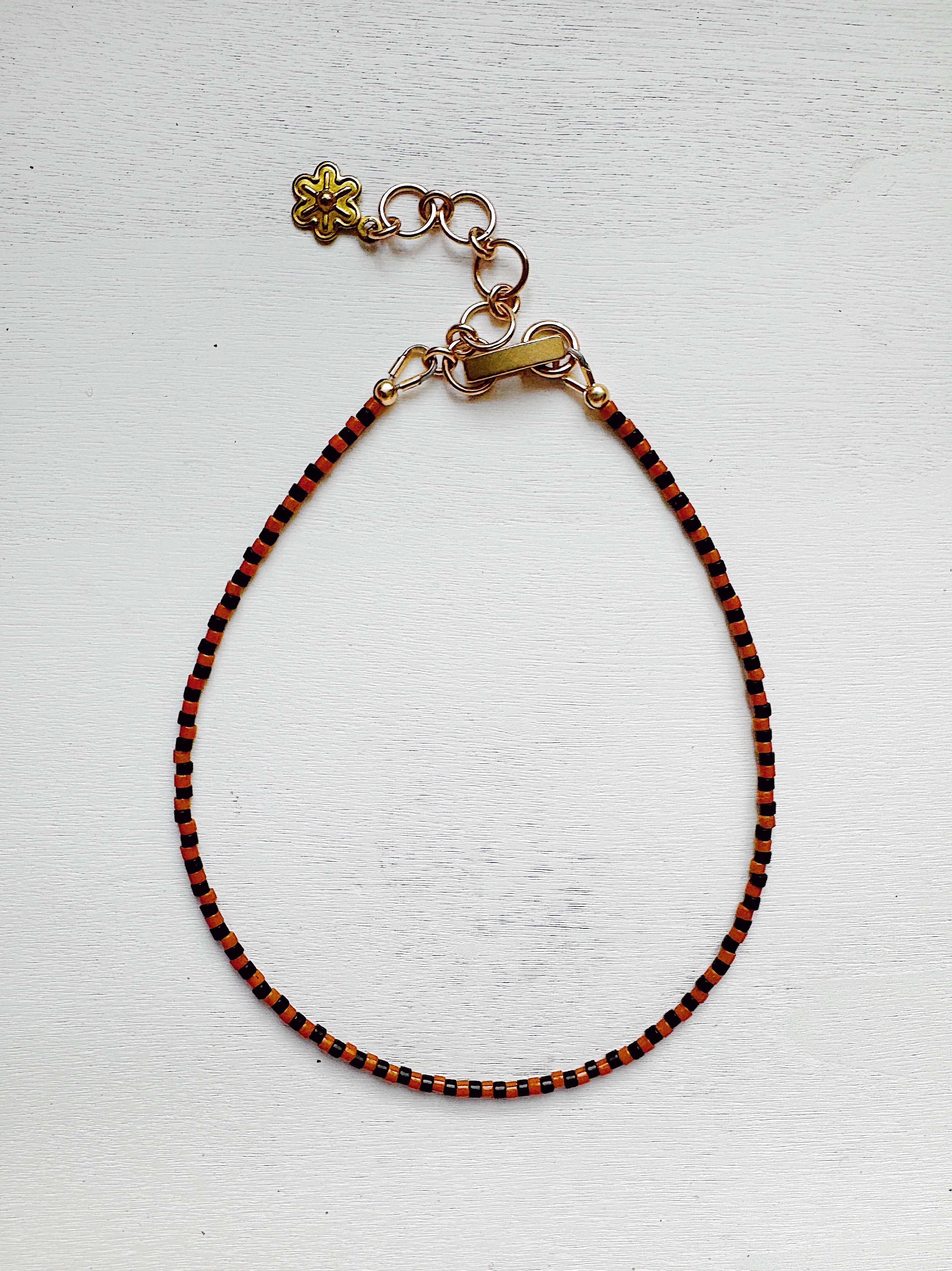 Mini Stripe Anklette - sample - pick your color :)