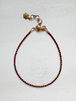 Load image into Gallery viewer, Mini Stripe Anklette - sample - pick your color :)
