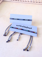 Load image into Gallery viewer, woven bracelet set of 2 - adjustable - 07
