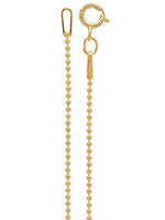 Load image into Gallery viewer, Bead Chain Necklace - gold fill - 18 inches
