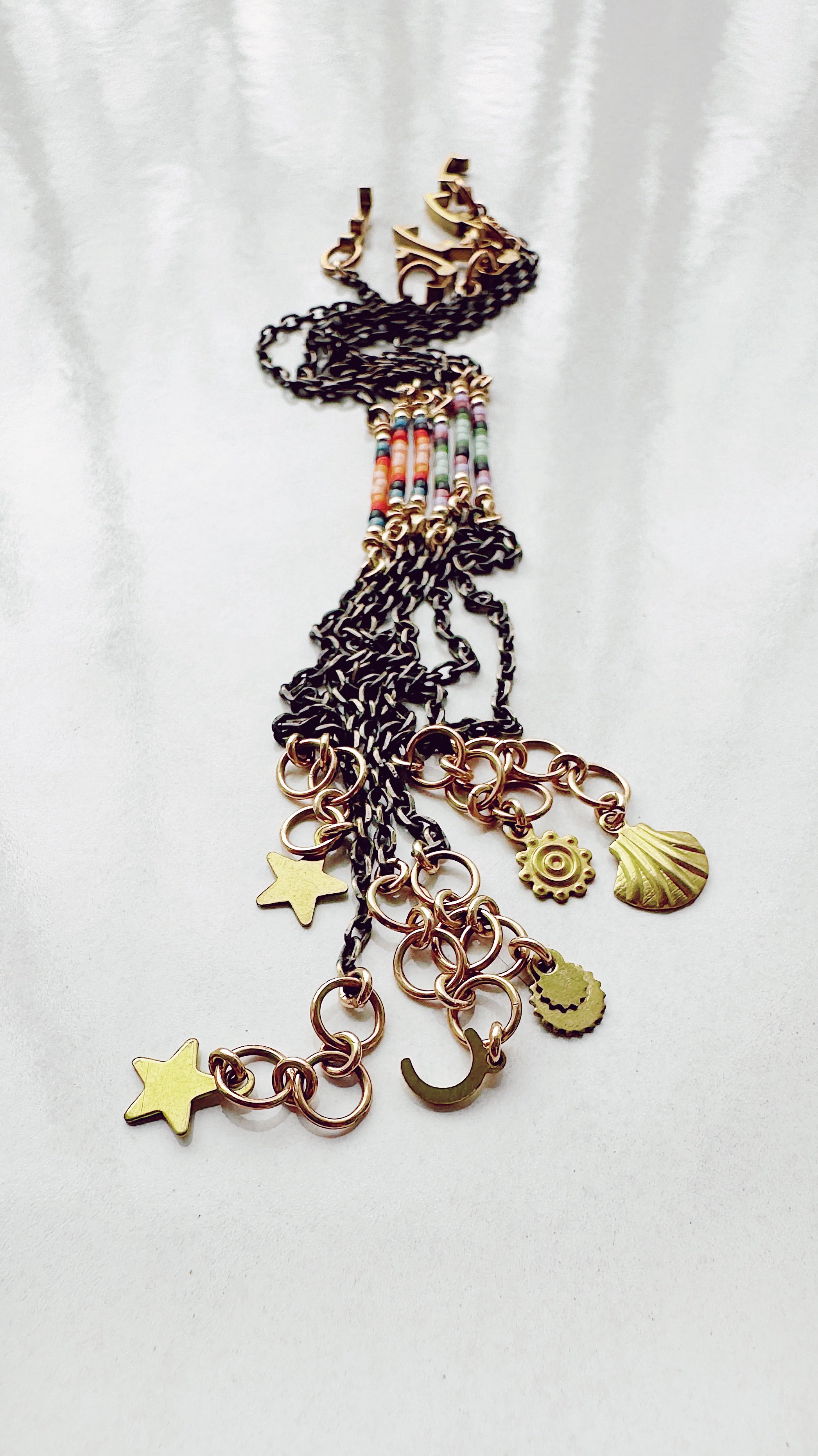 sample 035 - pixie bracelet - andromeda - medium (6.5-7.25")