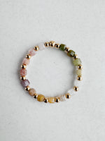 Load image into Gallery viewer, ORBIT RING - Rainbow Gemstone Mix
