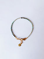 Load image into Gallery viewer, Blue Sapphire Bracelet - gold fill 🐟 *last one*
