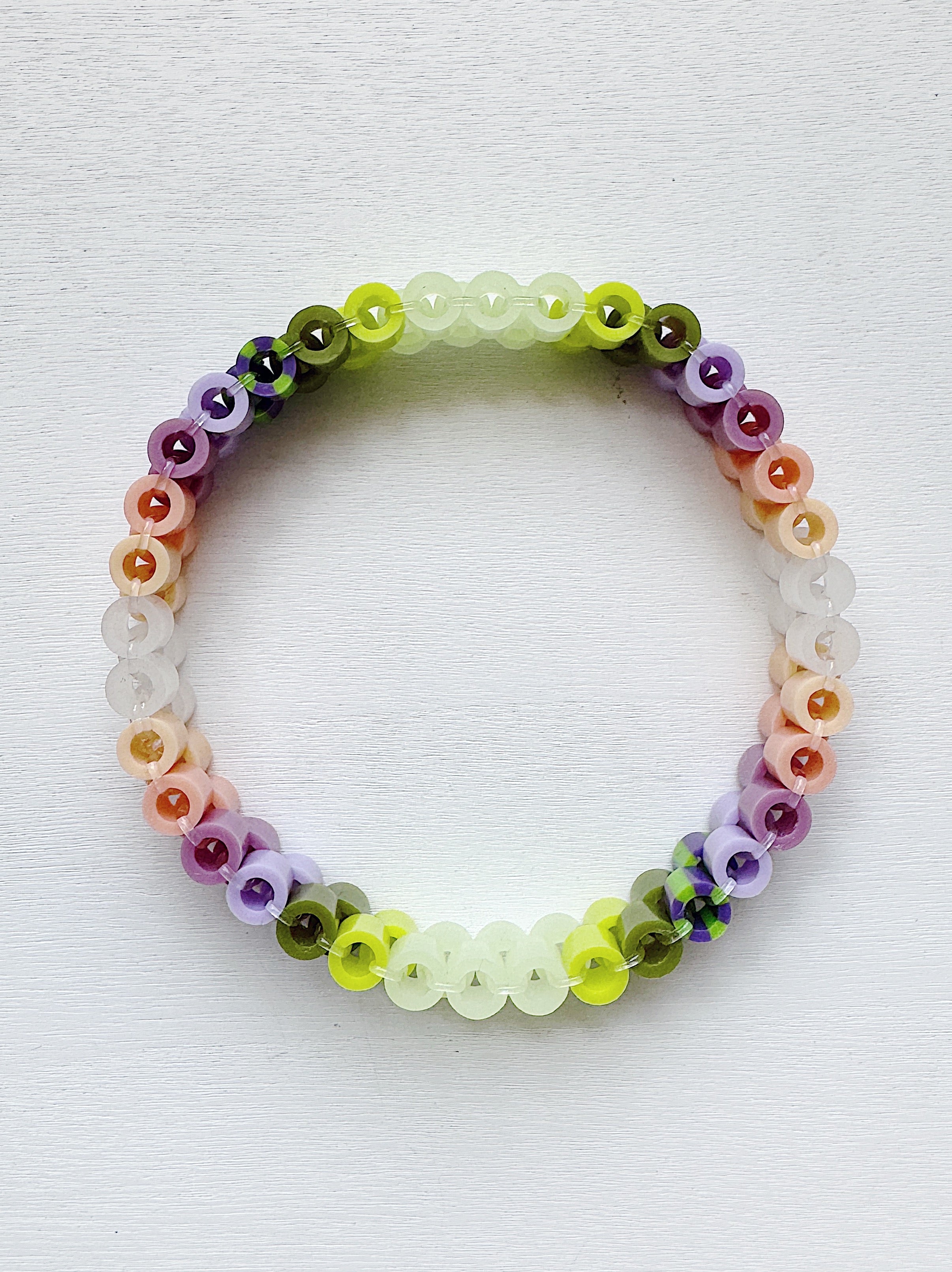 001: BIGGIE BEADED BRACELET - andromeda