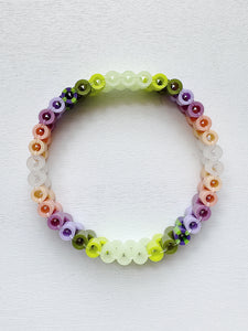 001: BIGGIE BEADED BRACELET - andromeda