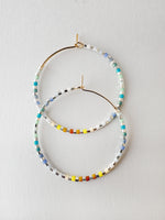 Load image into Gallery viewer, MINI STRIPE HOOPS - seapony
