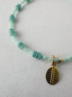 Load image into Gallery viewer, RECORD BEAD BRACELET - mint / teal

