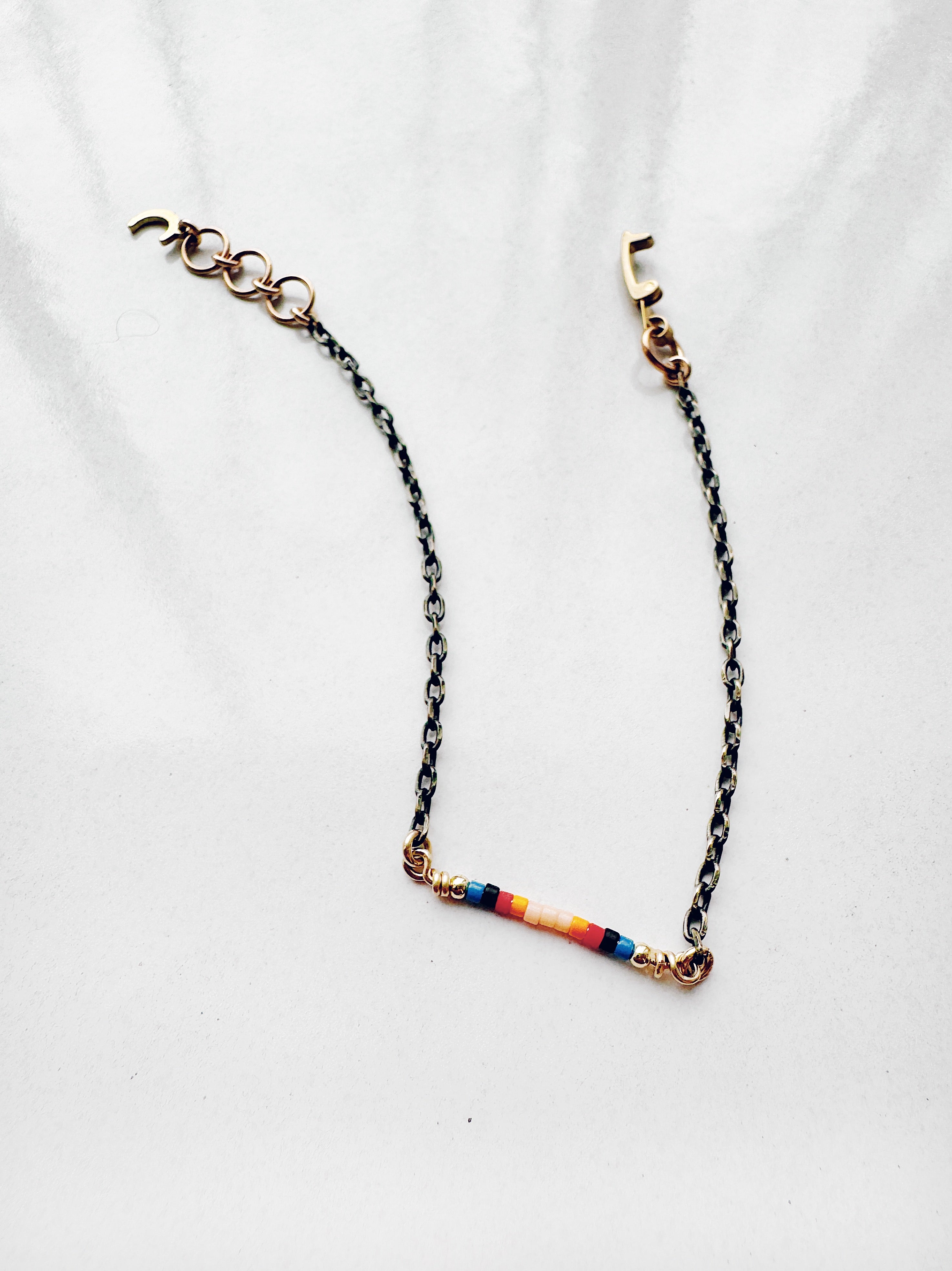 sample 034 - pixie bracelet - atmos - medium (6.5-7.25")