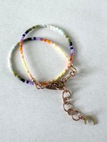Load image into Gallery viewer, beaded anklet - andromeda - 014
