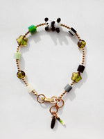Load image into Gallery viewer, Golden Critter Bracelet - panda - glow / grey
